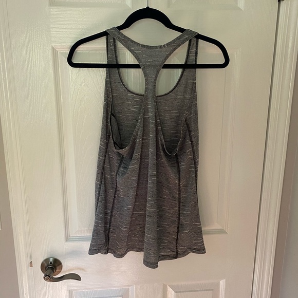 Heather Gray Workout Tank - Picture 2 of 4